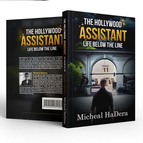 Hollywood assistant based Novel book cover 