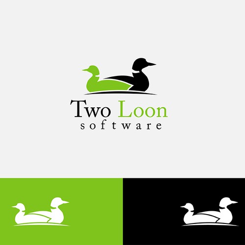 Create a winning design for Two Loon Software