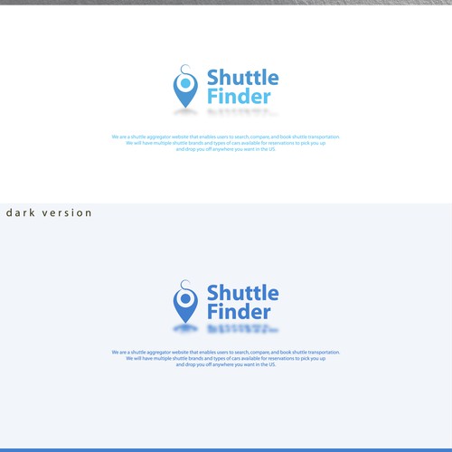 Shuttle Finder logo design