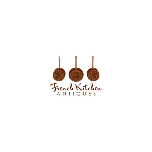 French Kitchen Antiques Needs an Elegant New Logo! 