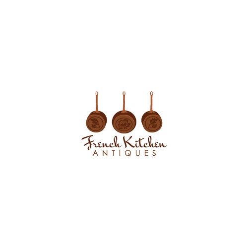 French Kitchen Antiques Needs an Elegant New Logo! 