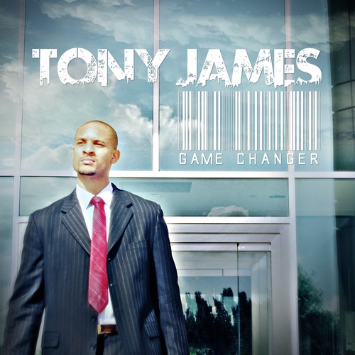 CD Album Cover Design - "Game Changer" by artist Tony James