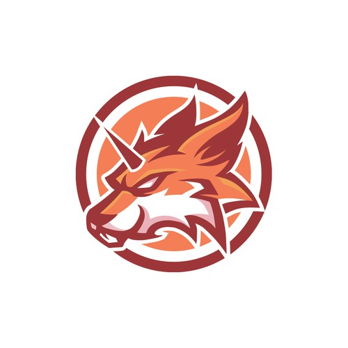 Gopher + Fox +Horn Logo Design