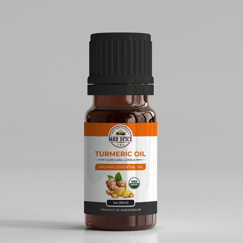 Essential Oil Label Design