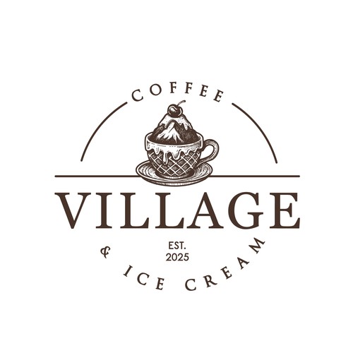 Village Coffee & Ice cream logo