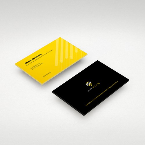 Business Card for Fitness Brand