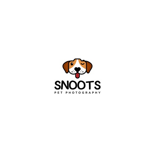 Logo for  dog photographer