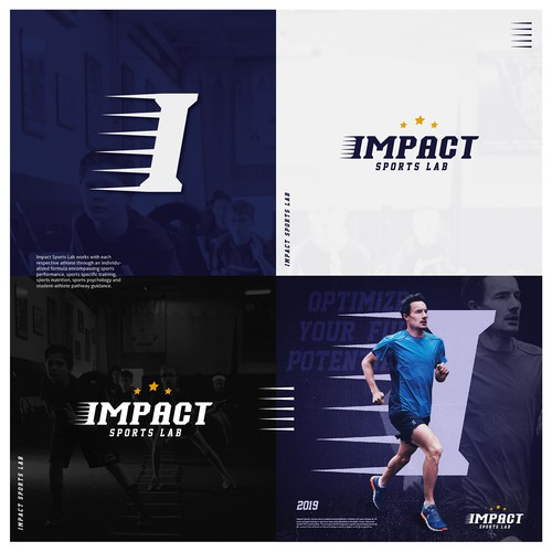 IMPACT SPORTS LAB Logo Design