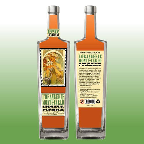 Liqueur Label