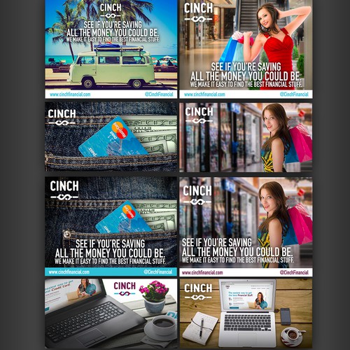 Create exciting images for Cinch to use on Facebook and Twitter
