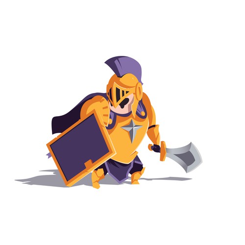 Cute Knight Character/Mascot