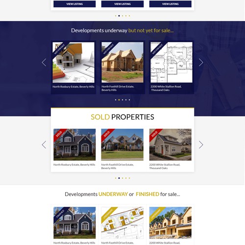 MorganLowe Homes Lading page