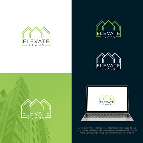 Elevate Plants logo design