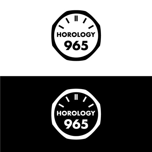 Horology 965 Logo Design