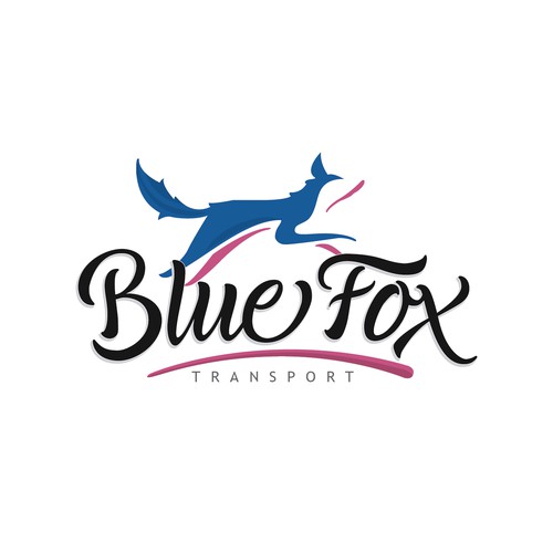 BLUEFOX LETTERING LOGO