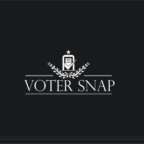 Be the designer who helped launch VoterSnap. (App Icon Button + Logo)