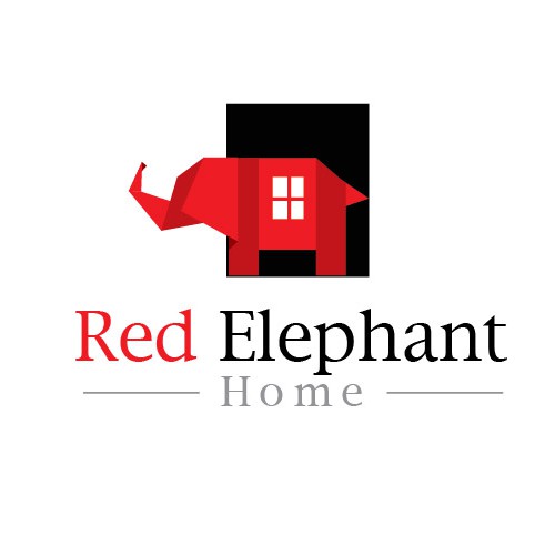 Create the next logo for Red Elephant Home