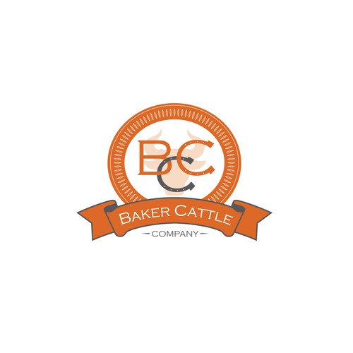 Design a LOGO for Baker Cattle Co.