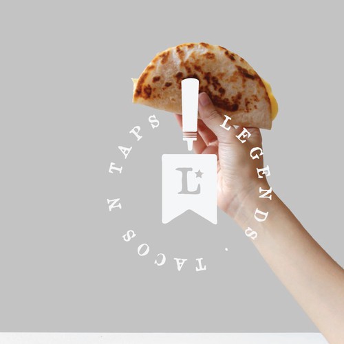 Vintage like logo for a tacos joint