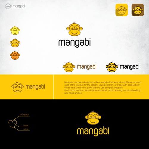 Create the first logo the new company Mangabi