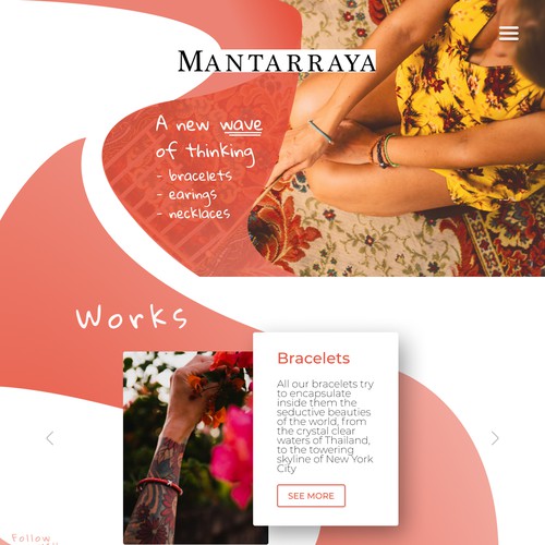Mantarraya - "A new wave of thinking" jewellery