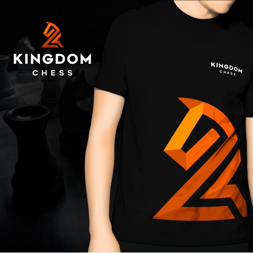 Stunning logo for KINGDOM CHESS