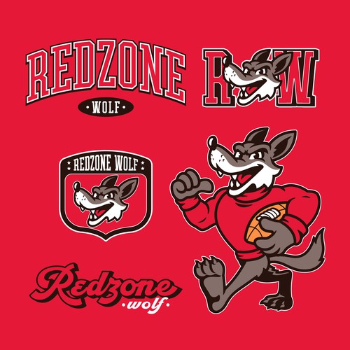 Redzone college sports mascot
