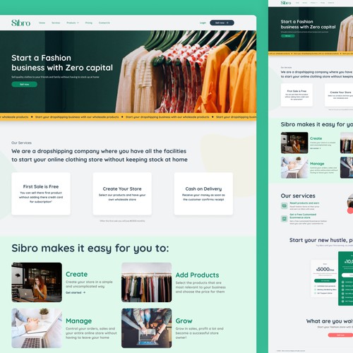 Sibro | Website Redesign
