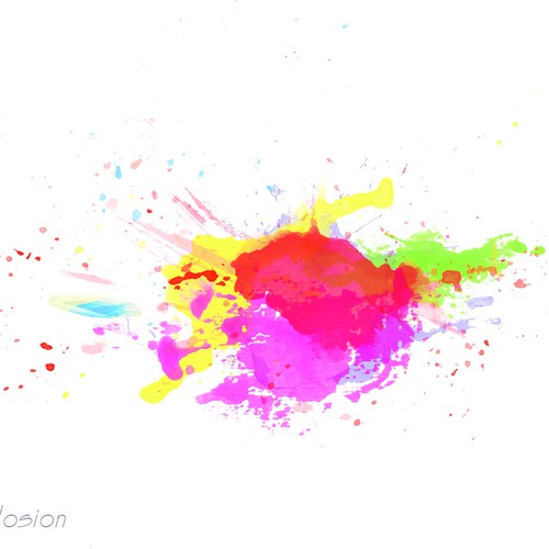 Colorful explosion