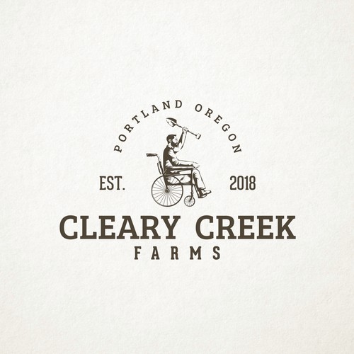 Classic Logo Design for Cleary Creek Farms