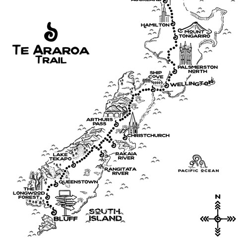 Te Araroa New Zealand trail