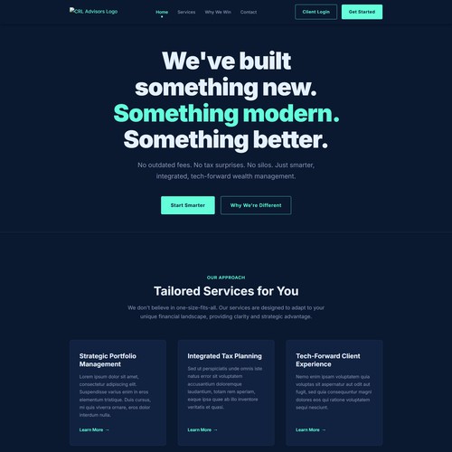 Landing Page