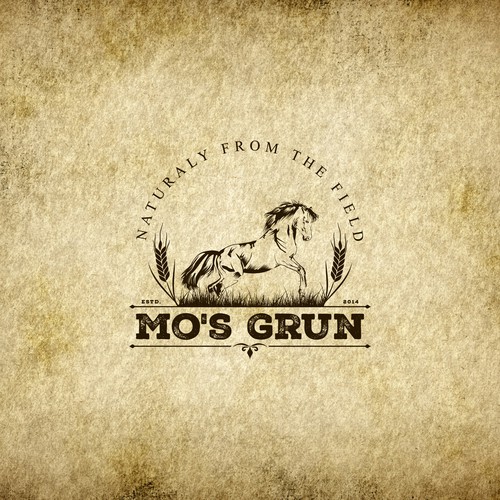 Logo design for Mo's Grun