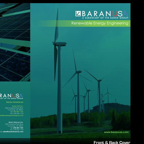 Baran USA inc. needs a new print or packaging design