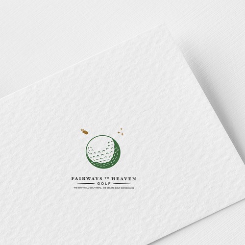 logo for a boutique golf travel company