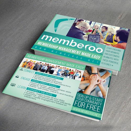 Postcard size Flyer