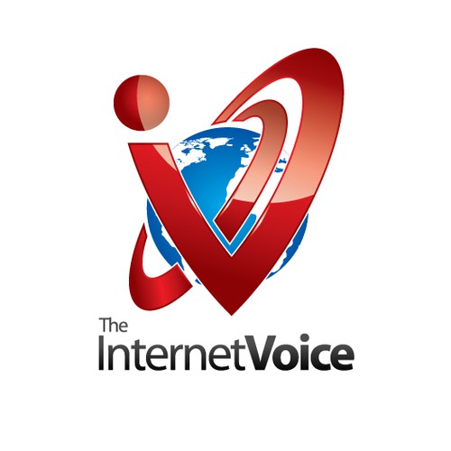 The Internet Voice Logo