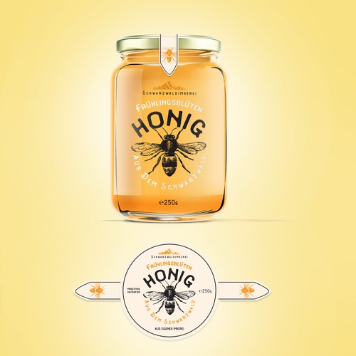 Honey Label design