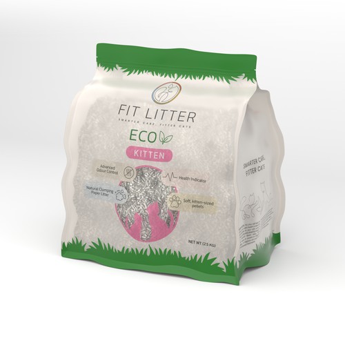 Fit Litter - 3D Model Packaging