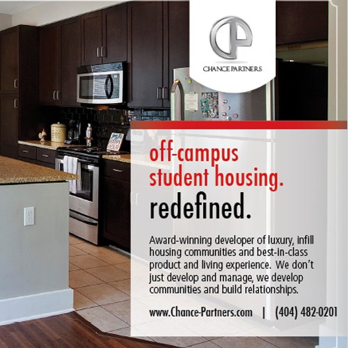 Chance Partners - Awesome Student Housing Print Ad Needed