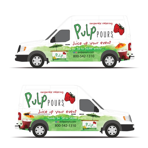 Van wrap design