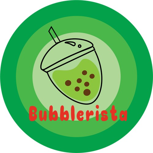 Bubble Tea Logo Design
