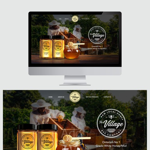 Website for Honey Product