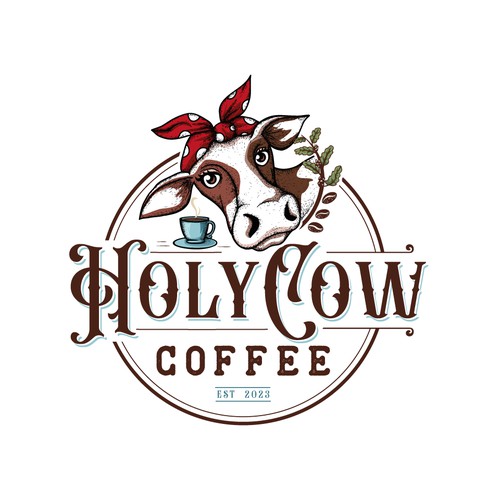 Bold logo concept for coffee