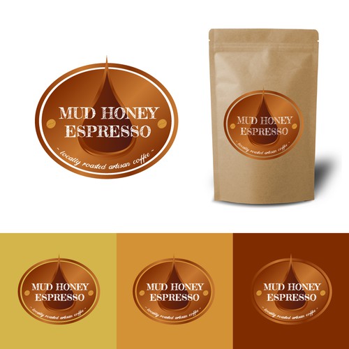 Logo "Mud honey espresso"