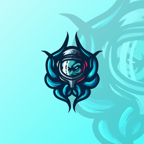 Human X Octopus Esport Logo