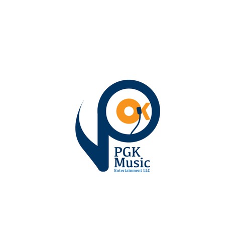 PGK Music Logo Design 