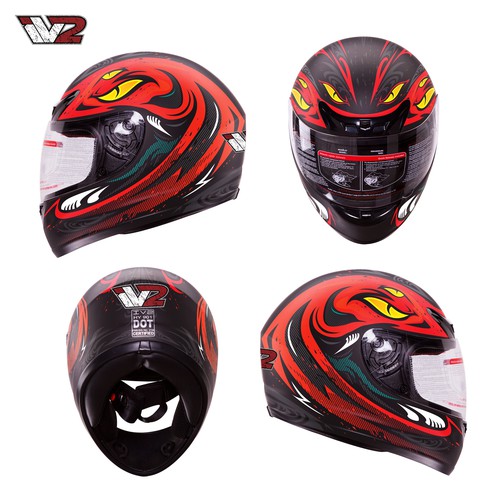 Create a BOLD, COOL, Head Turning Full Face Motorcycle Helmet Design/Graphics!
