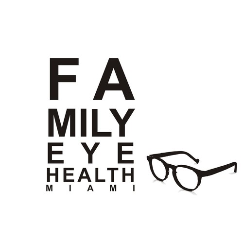 Logo for Family Eye Health, my new optometry and optical.