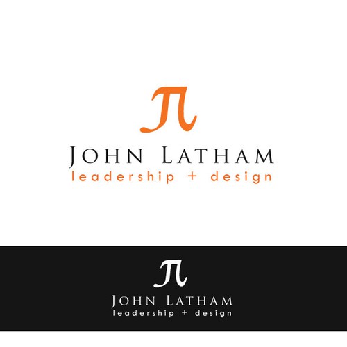 Create a logo for John Latham a leadership + design researcher, writer, teacher, consultant